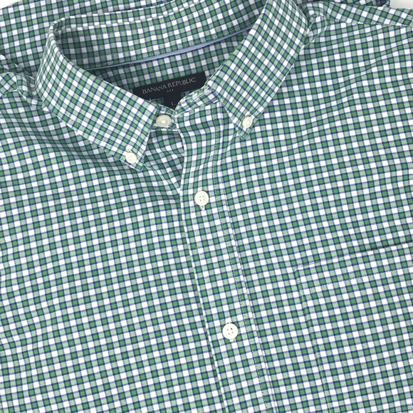 Banana Republic Other - Banana Republic Men's L/S Button Down Green Size L
